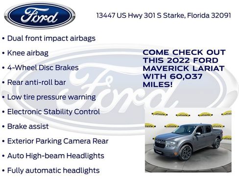 Certified 2022 Ford Maverick Lariat image 25