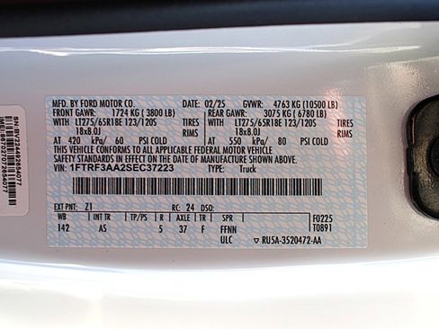 Used 2025 Ford F350 XL w/ XL Driver Assist Package image 31