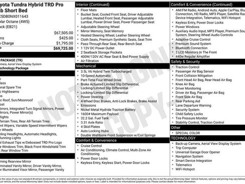 Used 2022 Toyota Tundra TRD Pro image 35