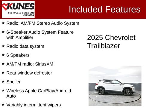 Used 2025 Chevrolet TrailBlazer LT w/ Driver Confidence Package image 3