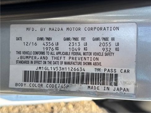 Used 2017 MAZDA MAZDA6 Touring image 23