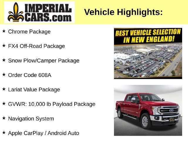 Used 2022 Ford F250 Lariat w/ Chrome Package AWD/4WD image 3