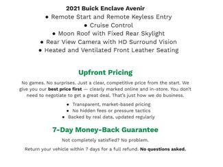 Used 2021 Buick Enclave Avenir w/ Avenir Technology Package video 1