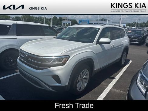 Used 2021 Volkswagen Atlas SEL AWD/4WD image 1