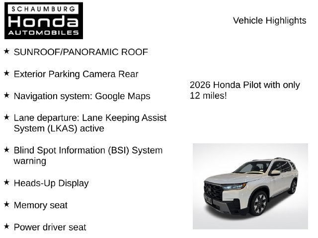 New 2026 Honda Pilot Elite image 7