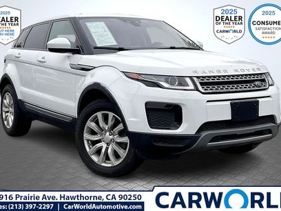 Used 2018 Land Rover Range Rover Evoque SE