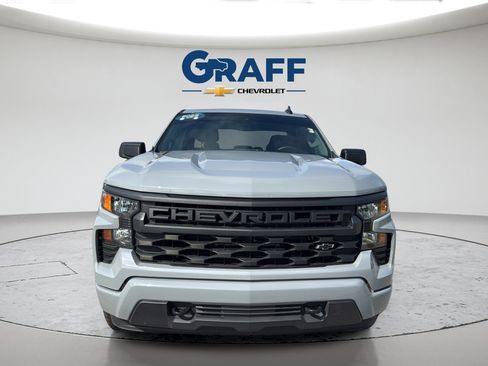 Used 2025 Chevrolet Silverado 1500 Custom w/ Turbomax Blackout Package AWD/4WD image 12
