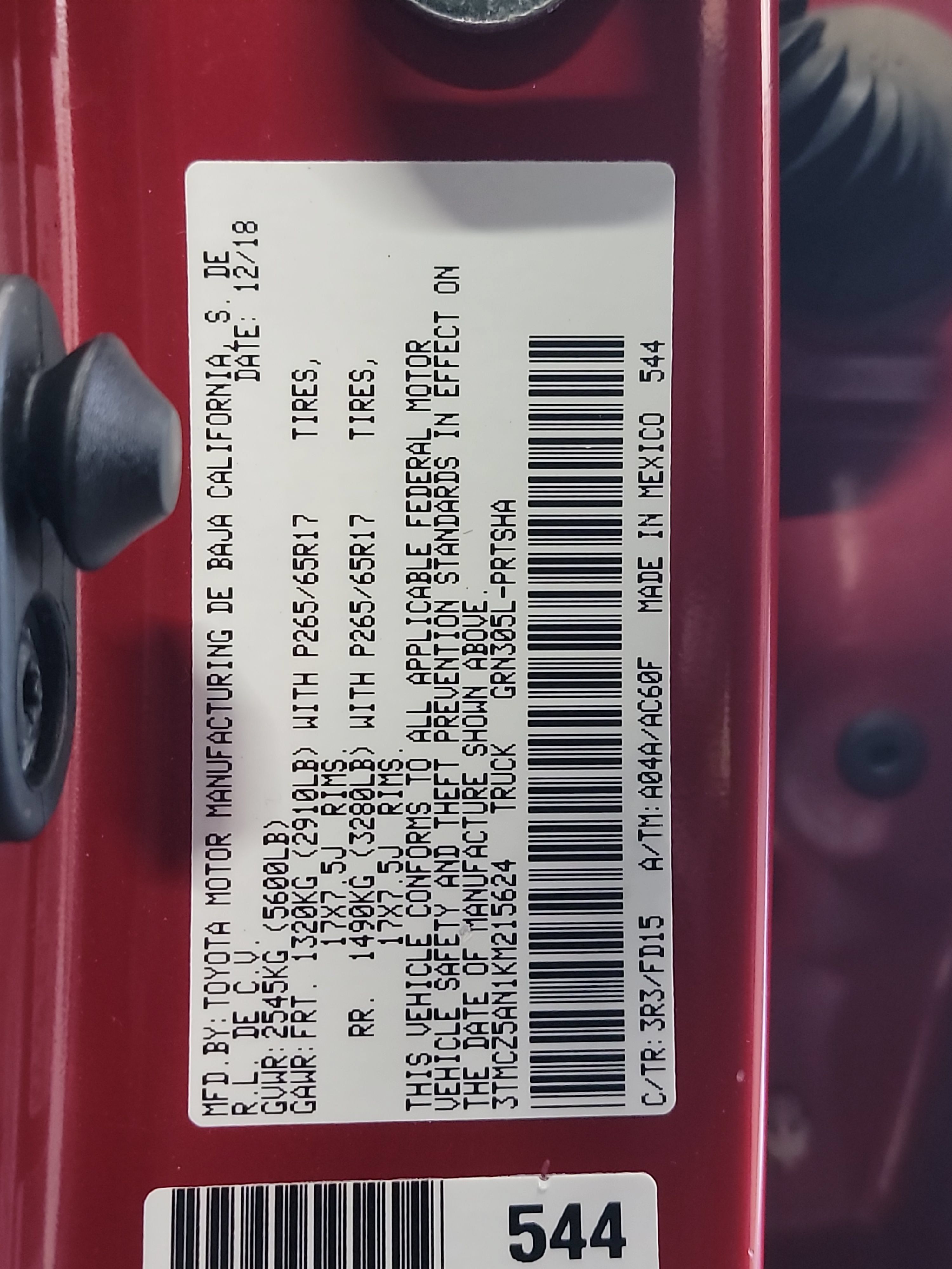 Used 2019 Toyota Tacoma TRD Sport AWD/4WD image 32