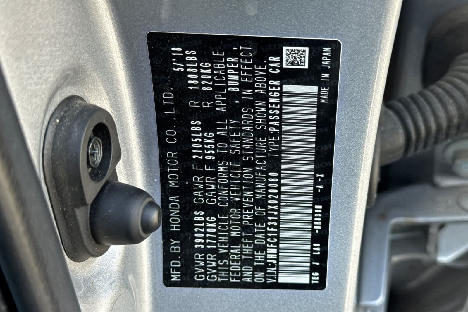 Used 2018 Honda Civic EX-T image 31