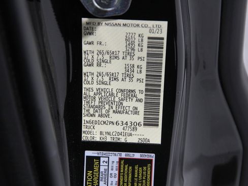 Used 2023 Nissan Frontier SV w/ SV Convenience Package image 21