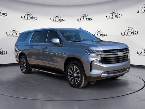 Used 2021 Chevrolet Suburban LT w/ Rear Media and Nav Package image 1