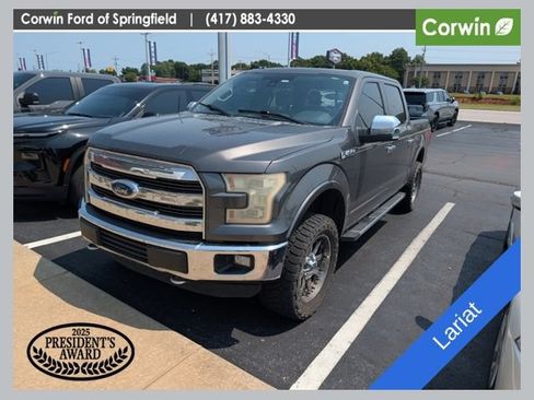 Used 2015 Ford F150 Lariat w/ Equipment Group 502A Luxury AWD/4WD image 1