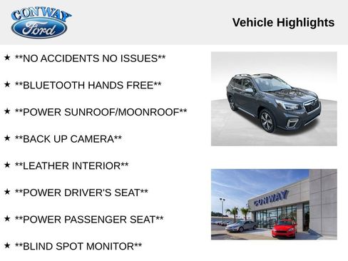 Used 2021 Subaru Forester Touring w/ Popular Package #2 image 4