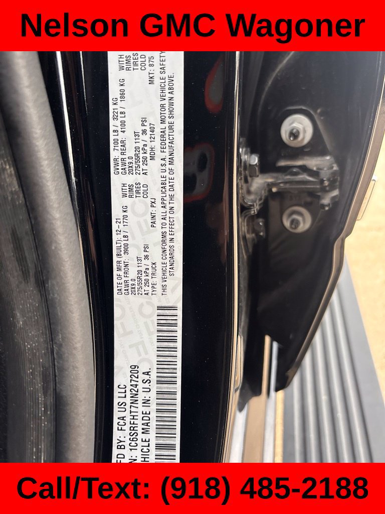 Used 2022 RAM 1500 Limited AWD/4WD image 20