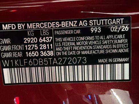 Used 2026 Mercedes-Benz E 53 AMG e 4MATIC Sedan image 18