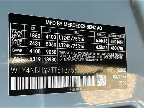 New 2026 Mercedes-Benz Sprinter 2500 image 12