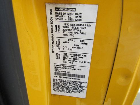Used 2021 GMC Savana 3500 Extended w/ Power Convenience Package RWD image 25