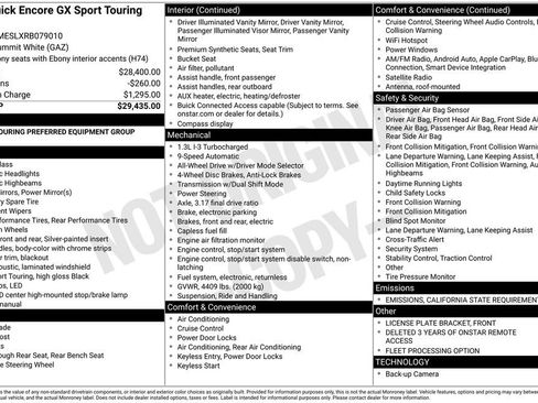 Used 2024 Buick Encore GX Sport Touring image 28