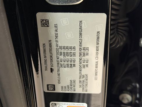 New 2026 Cadillac Escalade Platinum Sport AWD/4WD image 51