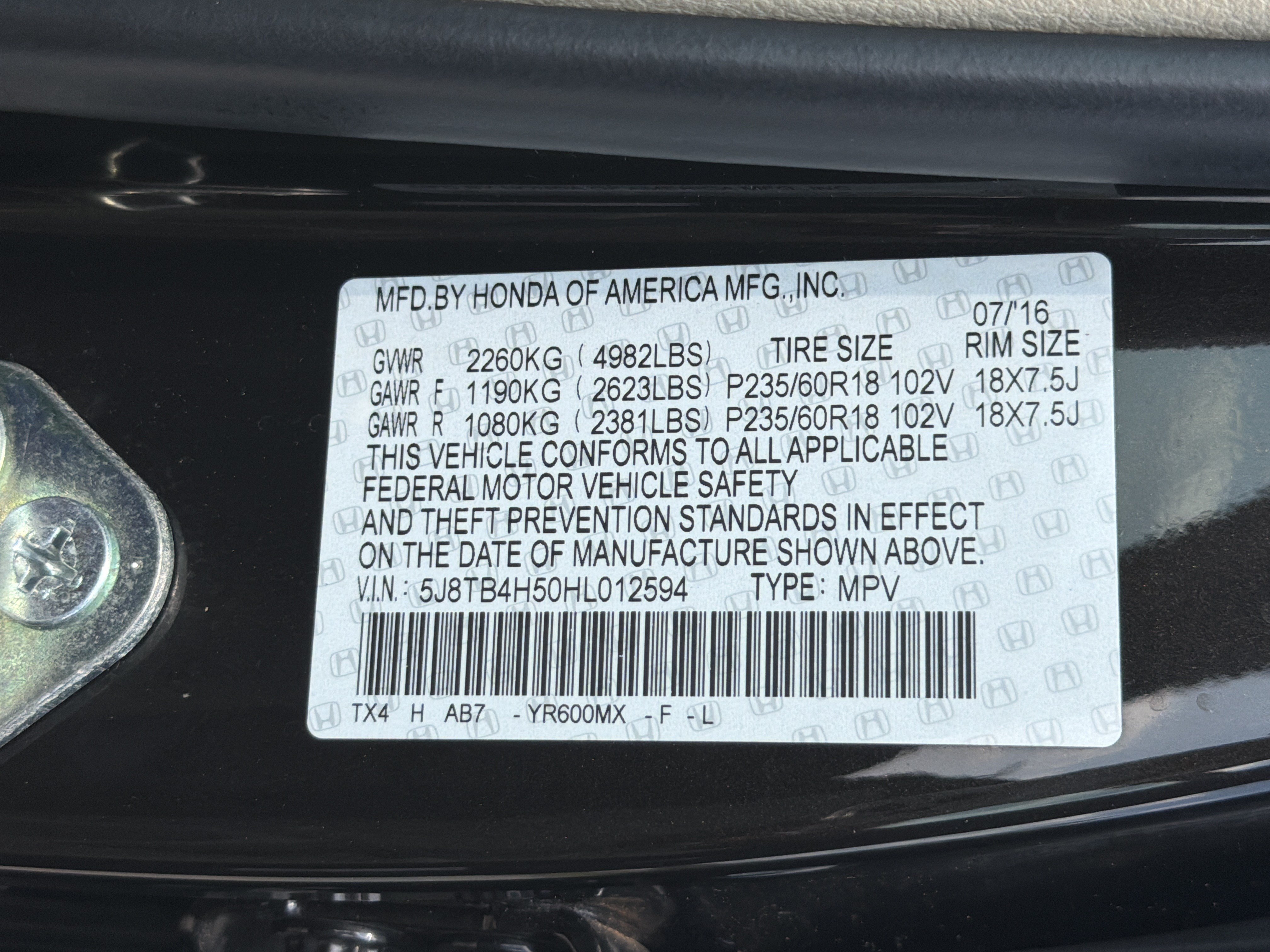 Certified 2017 Acura RDX w/ Technology Package AWD/4WD image 35
