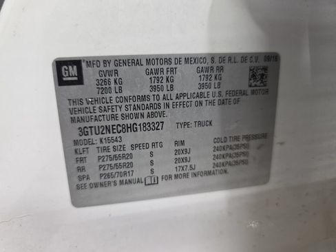 Used 2017 GMC Sierra 1500 SLT w/ SLT Premium Package AWD/4WD image 34