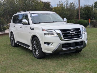 Used 2021 Nissan Armada Platinum w/ Captain's Chairs Package