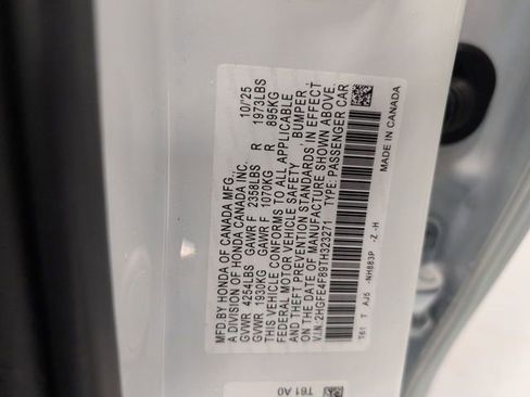 New 2026 Honda Civic Sport Touring image 37