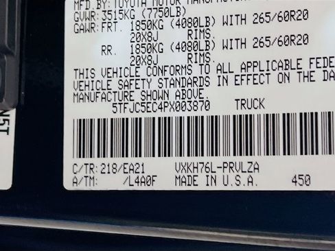 Used 2023 Toyota Tundra Limited AWD/4WD image 29