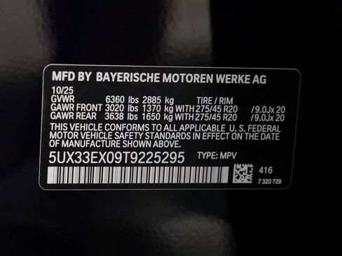 New 2026 BMW X6 xDrive40i image 24