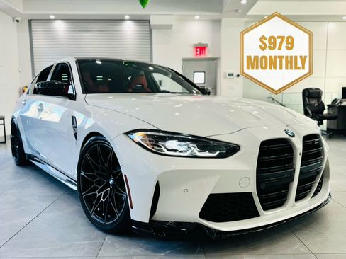 Used 2024 BMW M3 Competition w/ Parking Assistance Package image 2