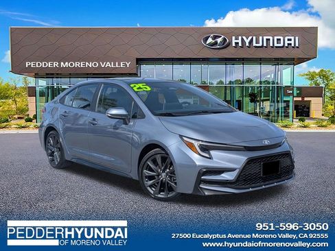 Used 2025 Toyota Corolla XSE FWD image 1