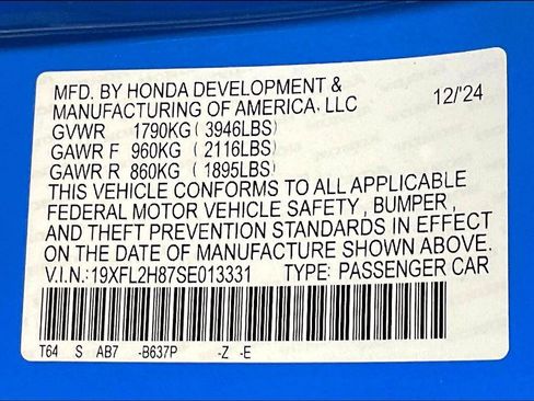 Used 2025 Honda Civic Sport image 18