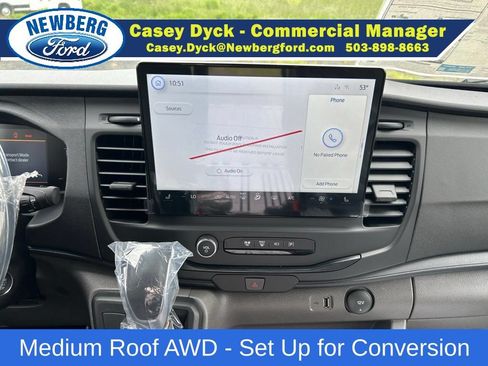 New 2026 Ford Transit 350 148 Medium Roof AWD w/ Upfitter Package image 13