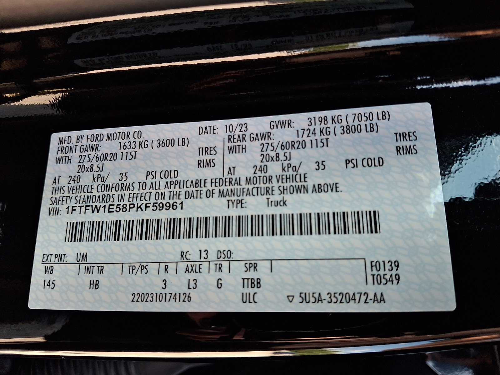 Used 2023 Ford F150 Lariat w/ Equipment Group 502A High AWD/4WD image 27