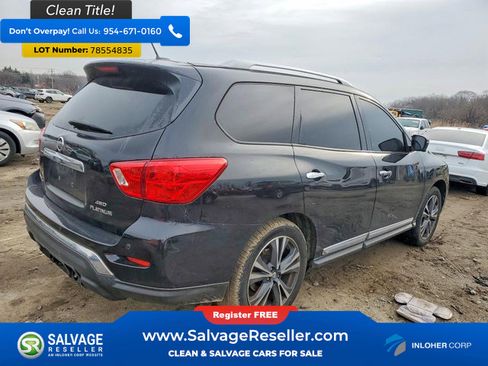 Used 2017 Nissan Pathfinder Platinum w/ Family Entertainment Package AWD/4WD image 4