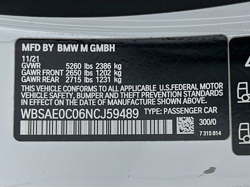 Used 2022 BMW M8 Competition w/ Driving Assistance Package AWD/4WD image 31