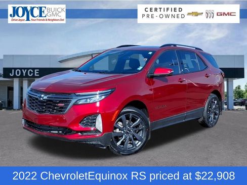 Certified 2022 Chevrolet Equinox RS w/ RS Leather Package image 1