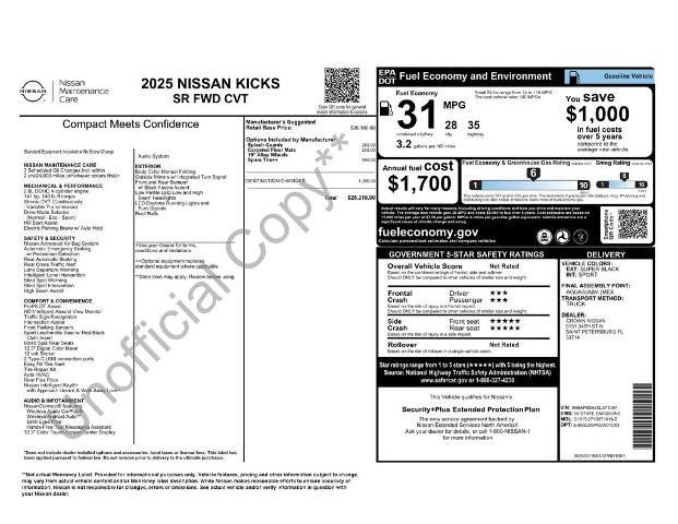 Certified 2025 Nissan Kicks SR FWD image 4