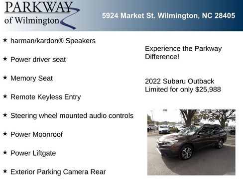 Used 2022 Subaru Outback Limited image 6