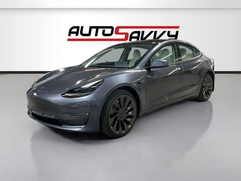 Used 2022 Tesla Model 3 Performance AWD/4WD image 3