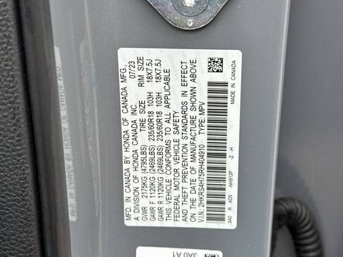 Certified 2024 Honda CR-V EX-L image 36