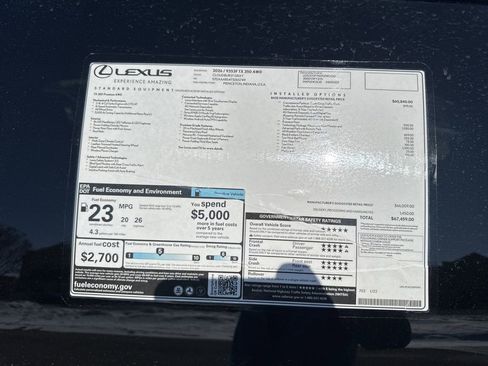 New 2026 Lexus TX 350 AWD image 9