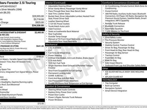 Used 2014 Subaru Forester 2.5i Touring image 30