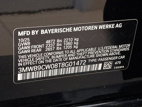 Certified 2026 BMW 330i xDrive Sedan w/ M Sport Package AWD/4WD image 31