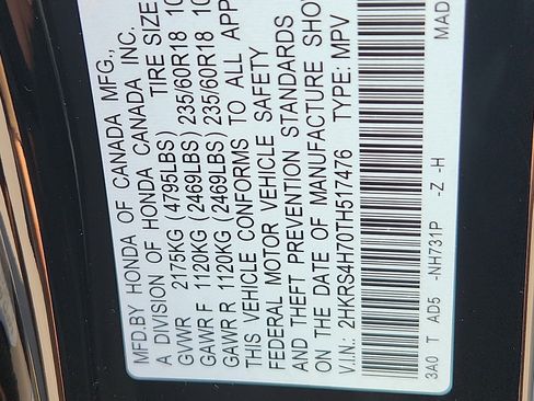 New 2026 Honda CR-V EX-L image 19