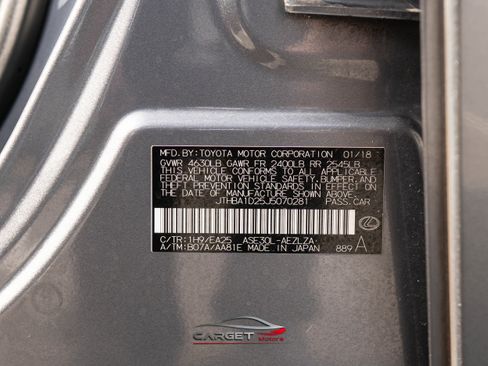 Used 2018 Lexus IS 300 F Sport w/ F Sport Package image 48