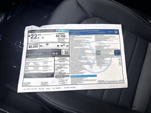 New 2026 Volkswagen Atlas Cross Sport SEL R-Line AWD/4WD image 14