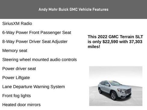 Used 2022 GMC Terrain SLT image 8