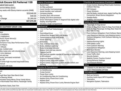 Used 2025 Buick Encore GX Preferred image 4