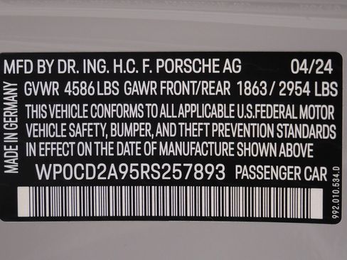 Used 2024 Porsche 911 Turbo S image 19